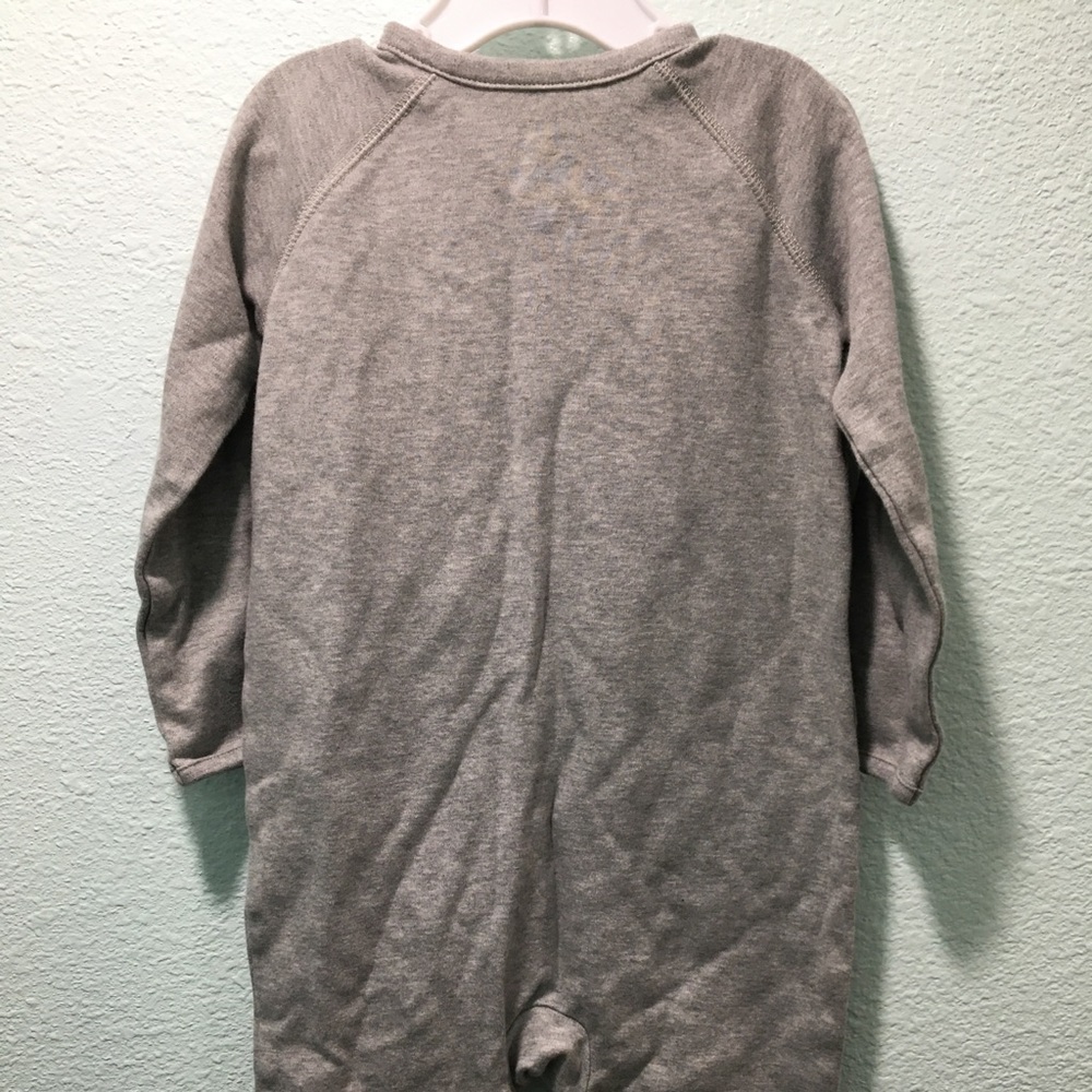 Primary One Piece Pajamas 18-24 Months Grey